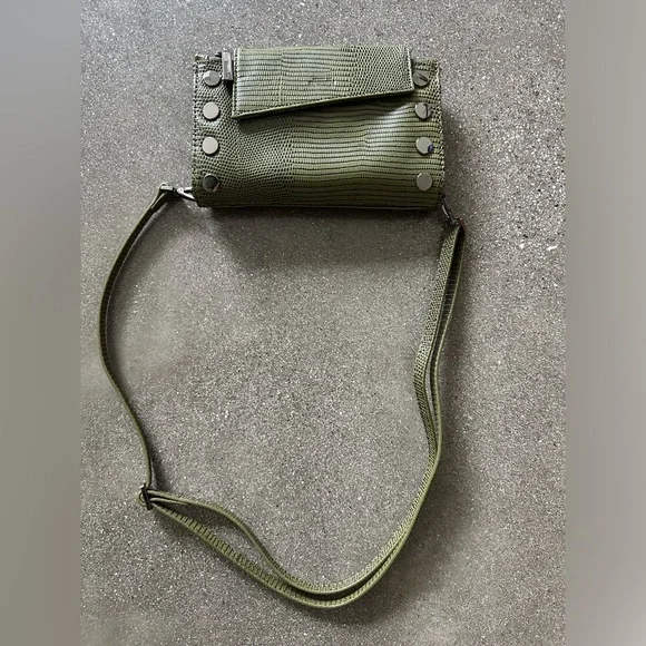 HAMMITT Levy Crossbody and Wallet Java Snake in Green - Picture 4 of 8